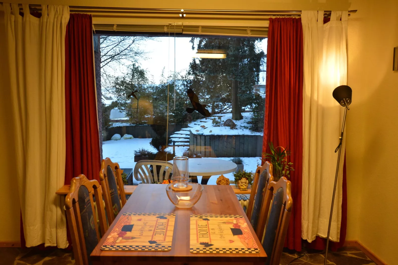 Ferienwohnung Erdgeschoss Weitblick I-Dining room
