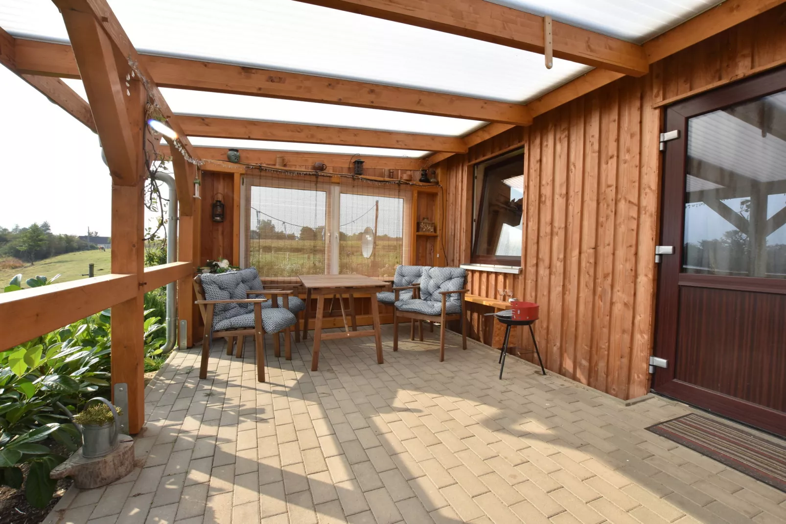 Ferienhaus Am See mit Kamin-Terrace balcony