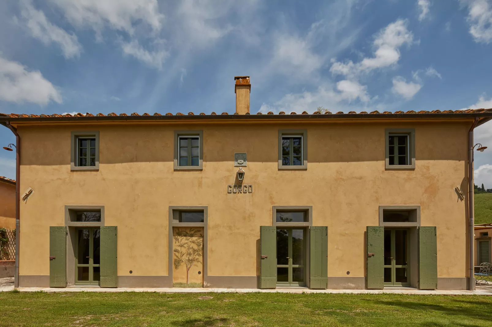 Villa Pomona-Außenbereich Sommer