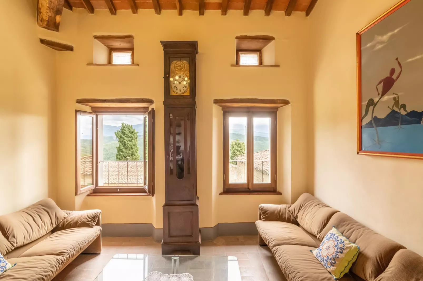 Casa Mirolago-Living room