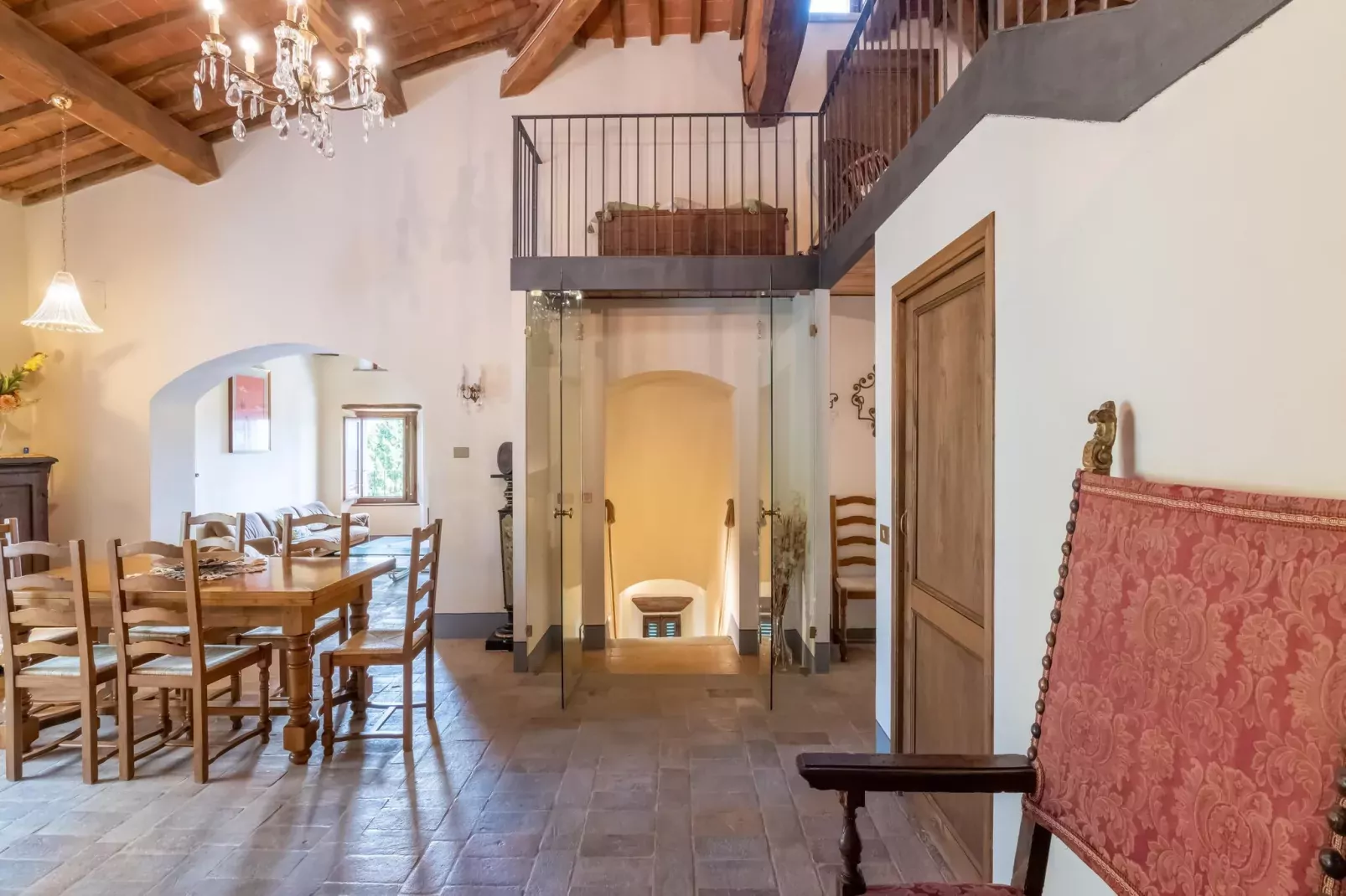 Casa Mirolago-Dining room