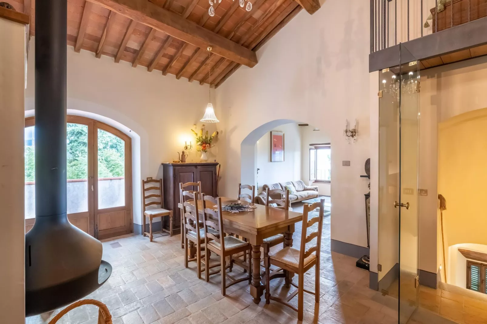 Casa Mirolago-Dining room