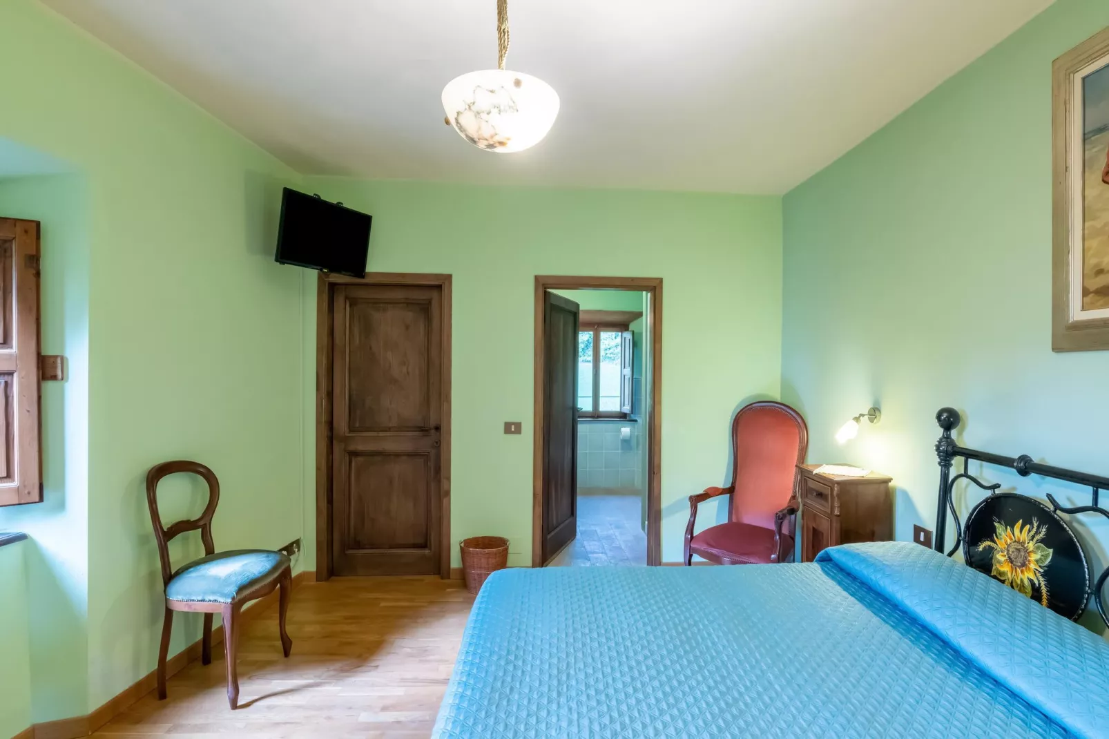Casa Mirolago-Bedroom