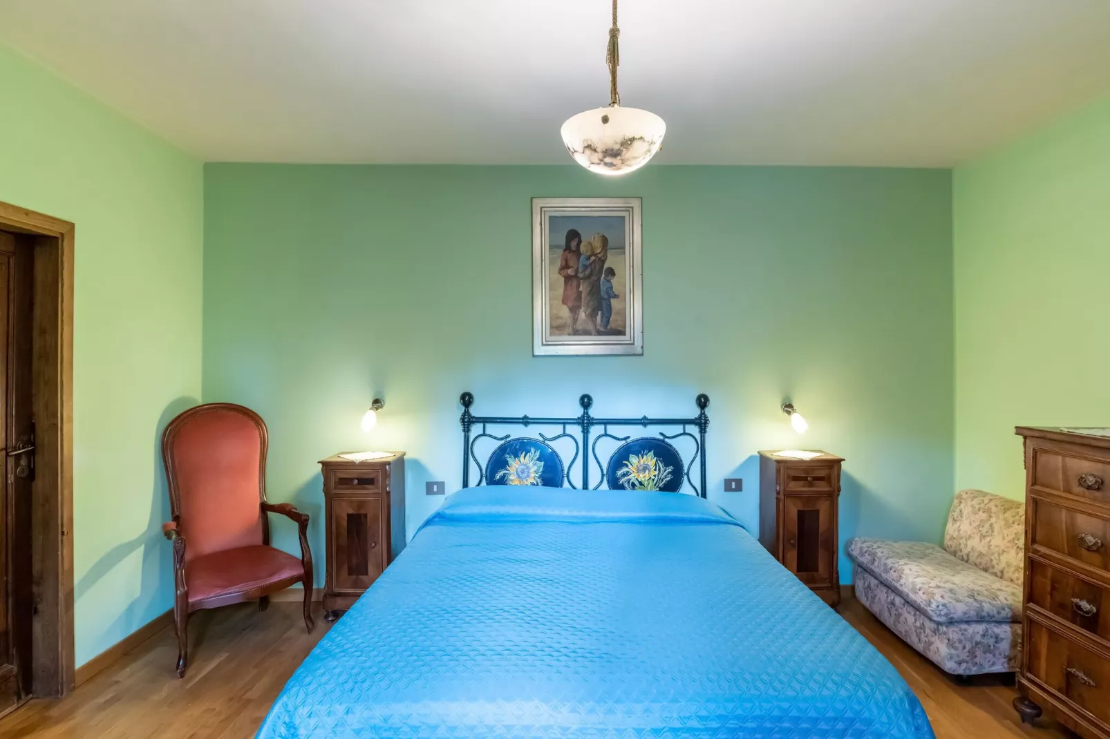 Casa Mirolago-Bedroom