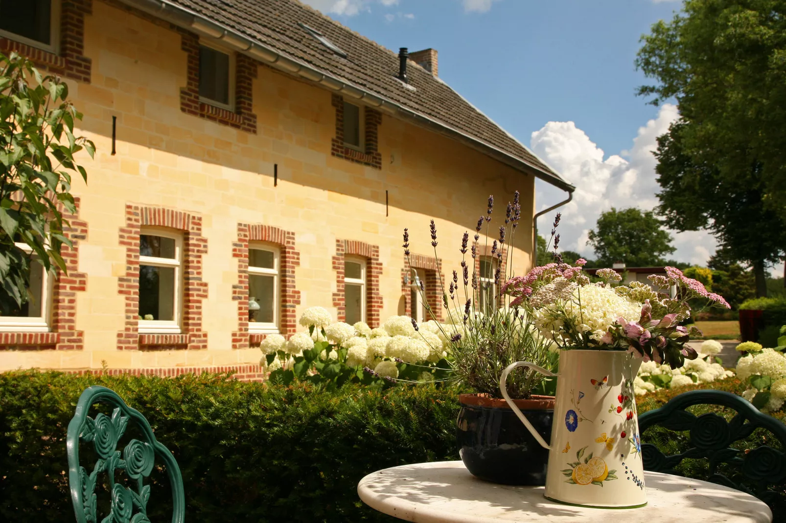 Hoeve in gunne winkel 1 en 2-Terrace balcony