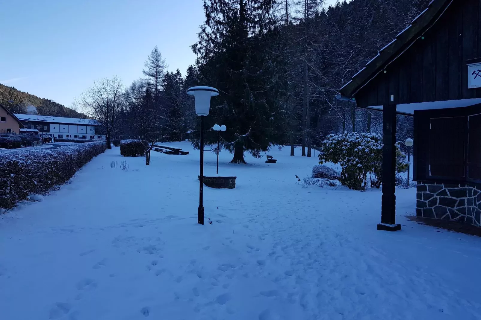 Spiegeltal-Vue d'hiver