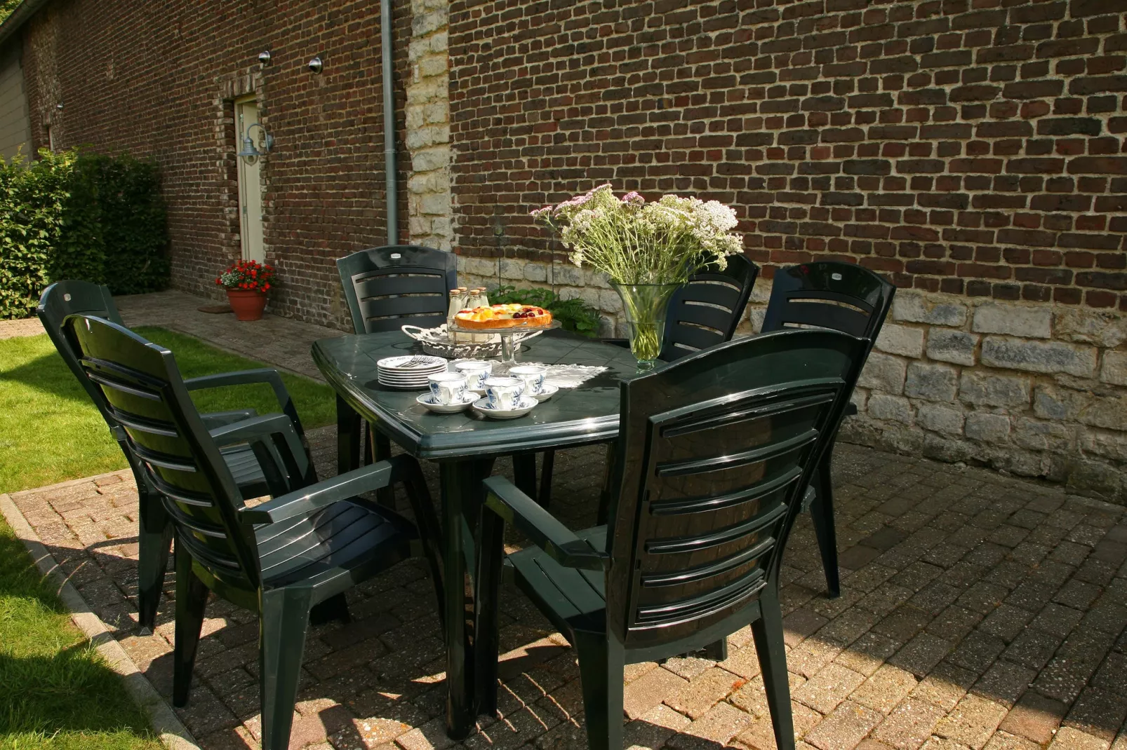 Hoeve in gunne winkel 1 en 2-Terrace balcony
