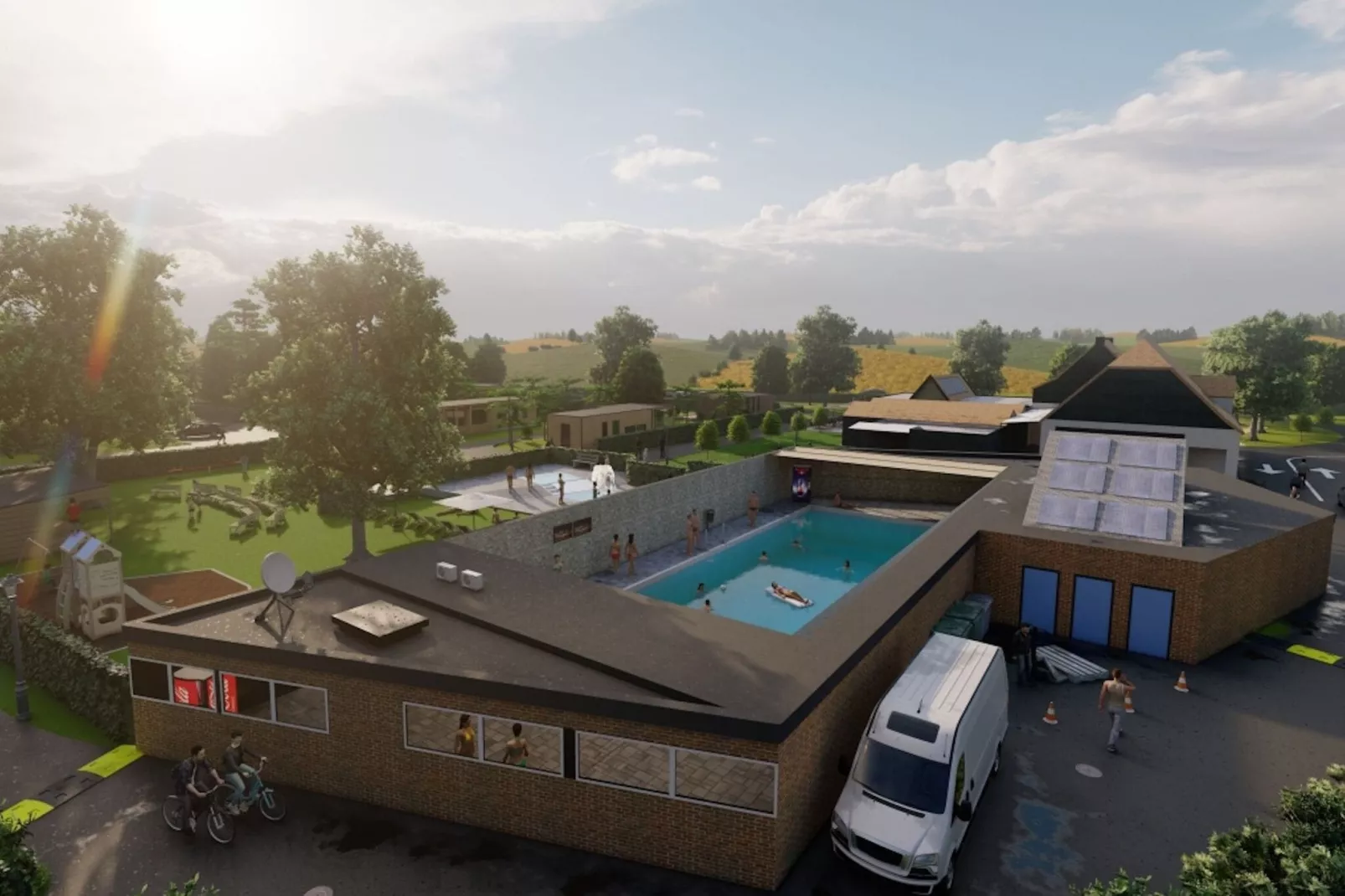 Resort Poort van Maastricht 1-Park facilities