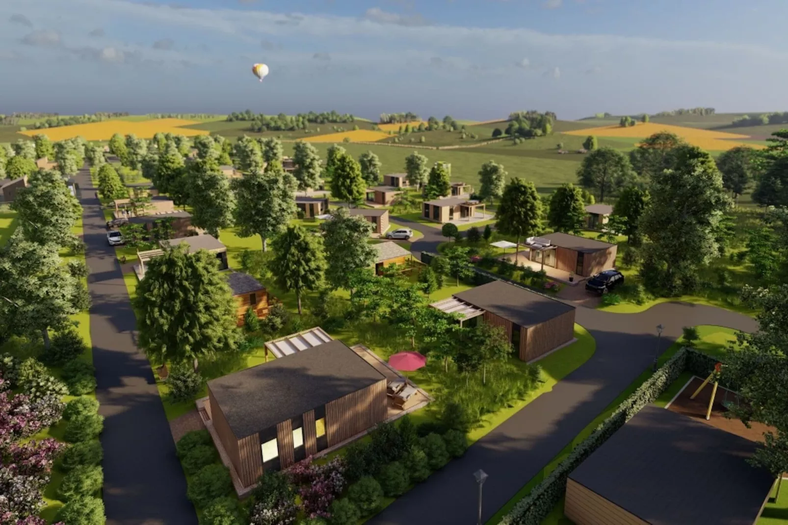 Resort Poort van Maastricht 1-Areas summer 1km