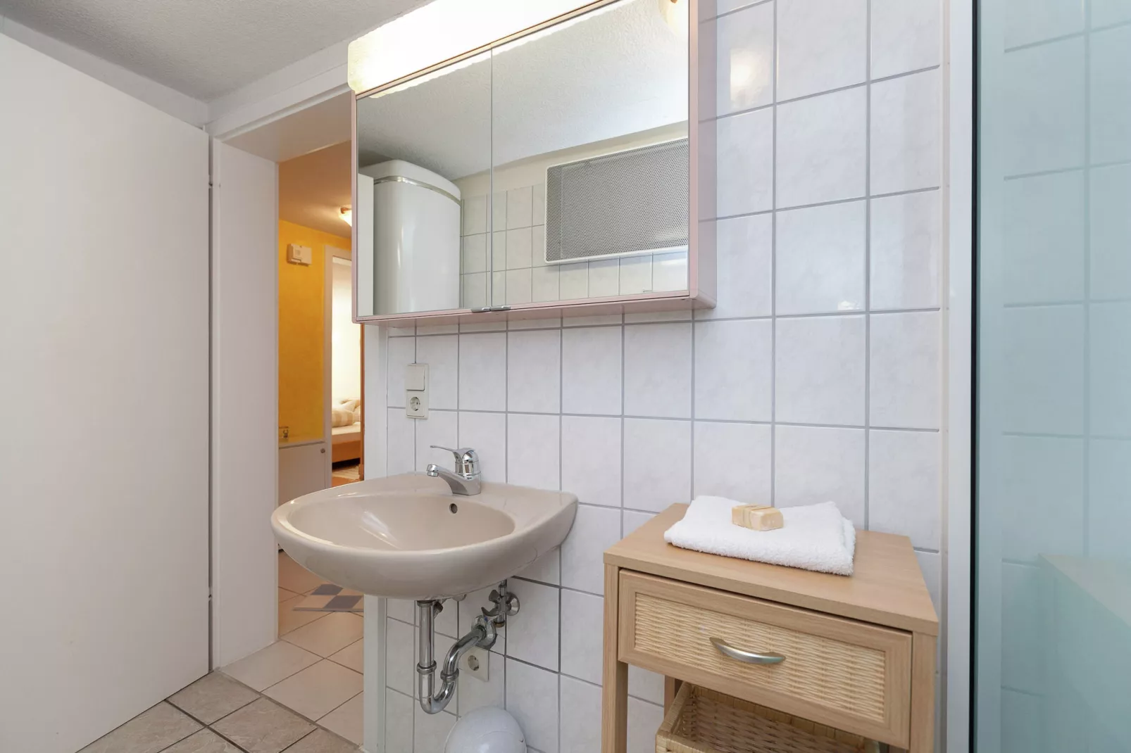 Altes Forsthaus-Badezimmer