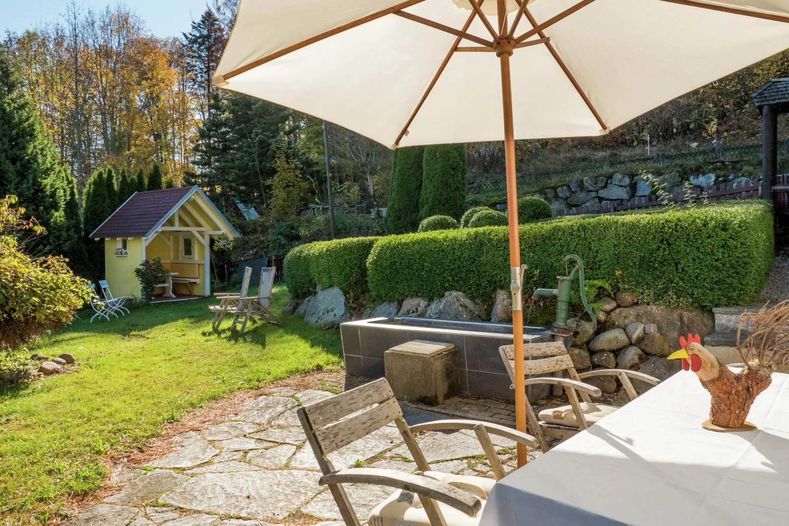 Altes Forsthaus-Garten Sommer
