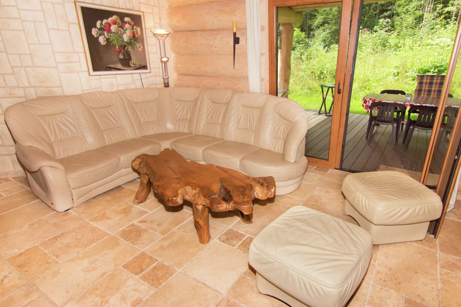 Haus in den Alpen-Living room