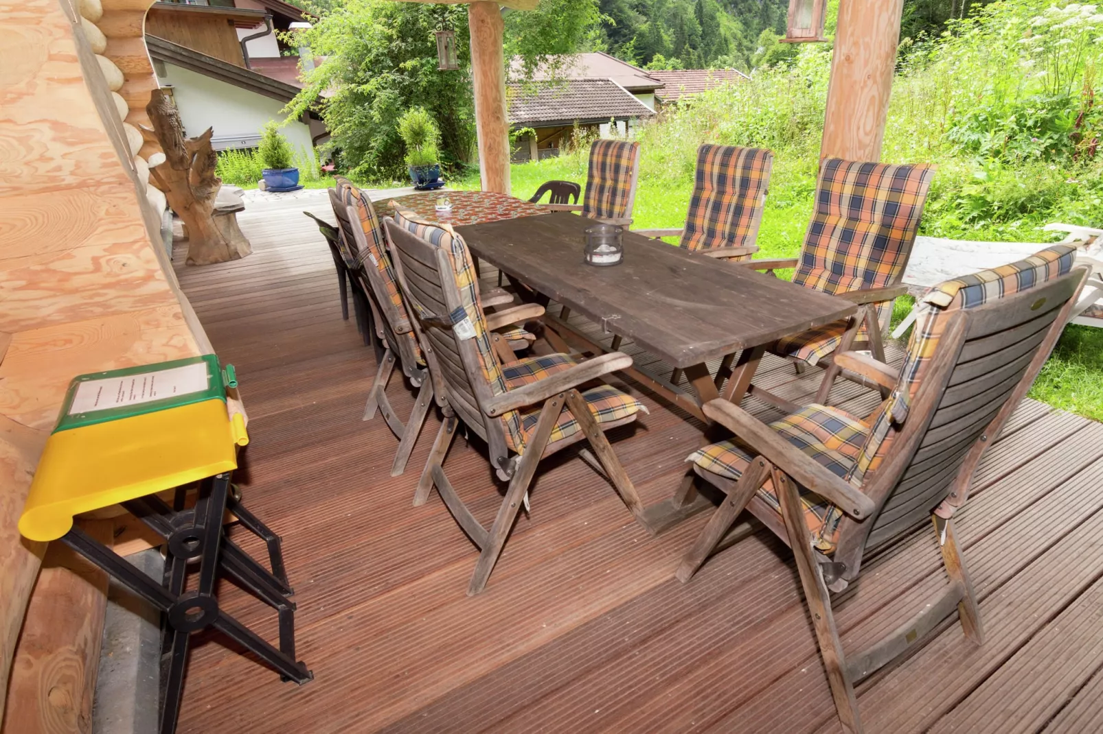 Haus in den Alpen-Terrace balcony