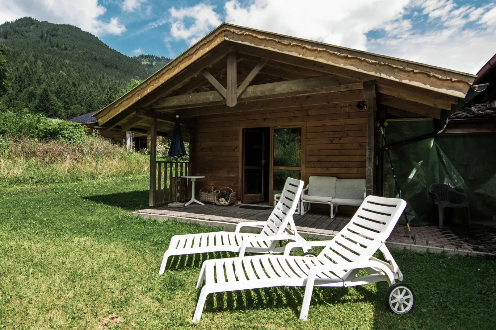Im Chiemgau-Gardens in summer