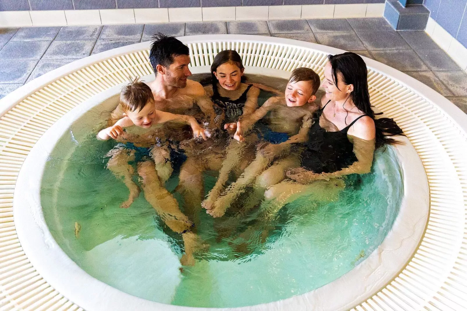 Maison de vacances pour 6 dans un parc de vacances a Blåvand-Piscine