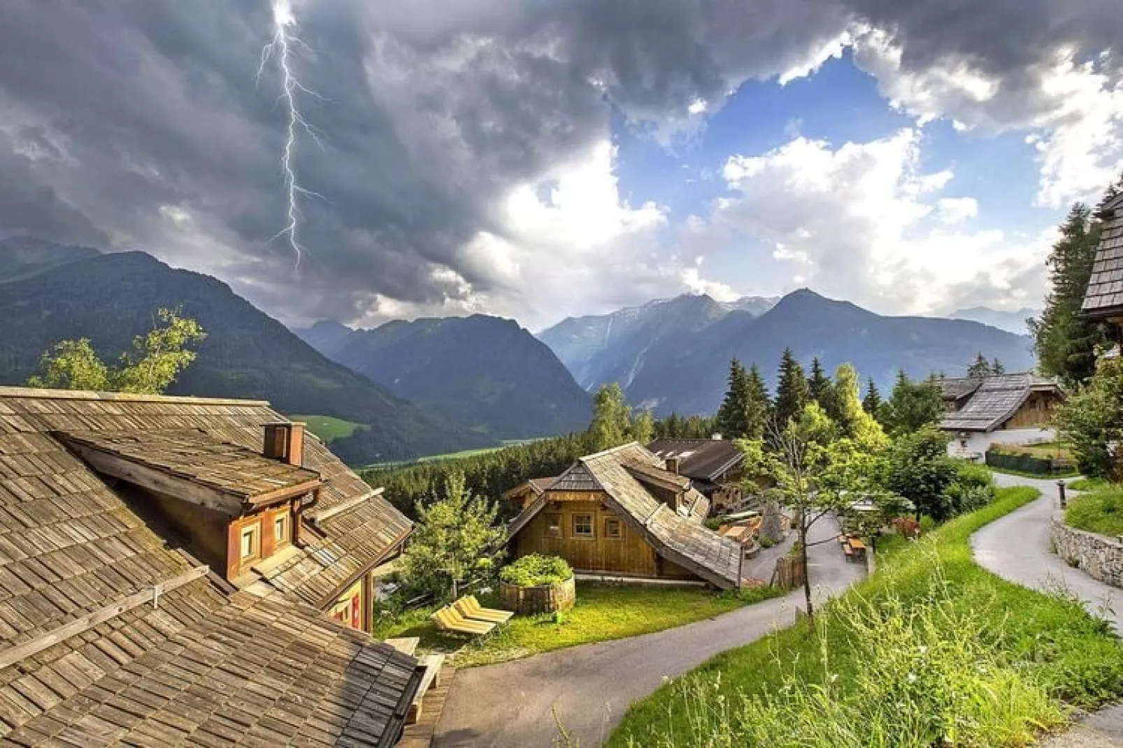 Naturdorf Oberkühnreit - Chalet Oberkühnreit-View summer
