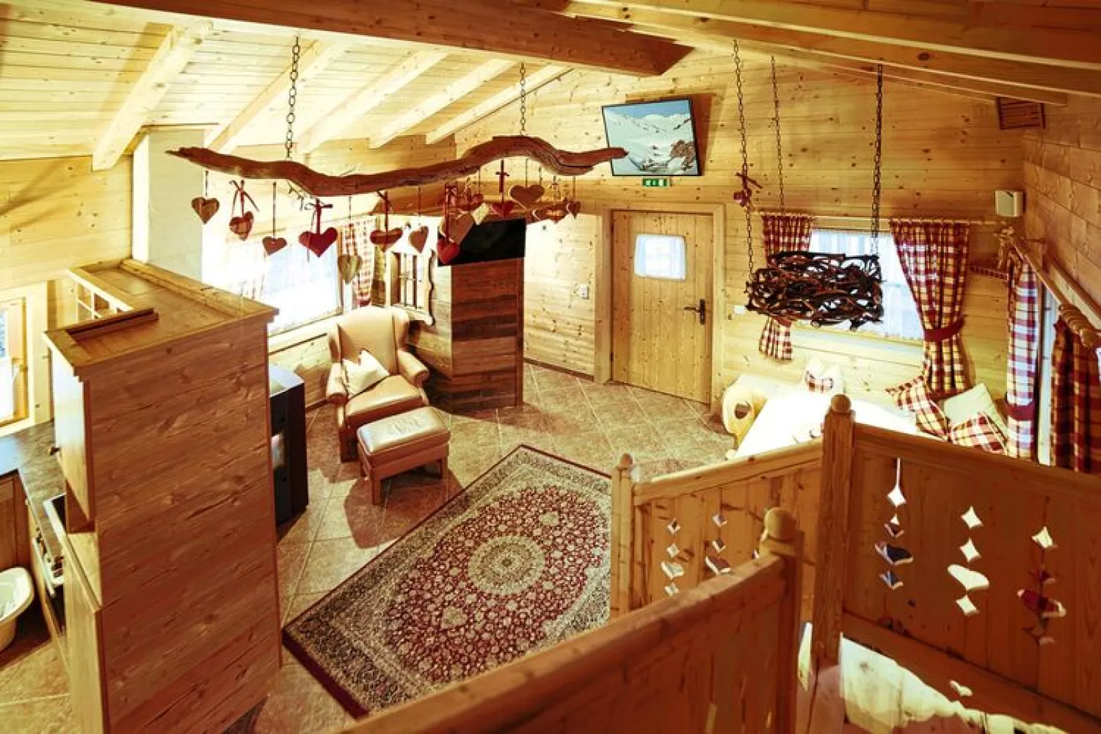 Naturdorf Oberkühnreit - Chalet Oberkühnreit-Living room