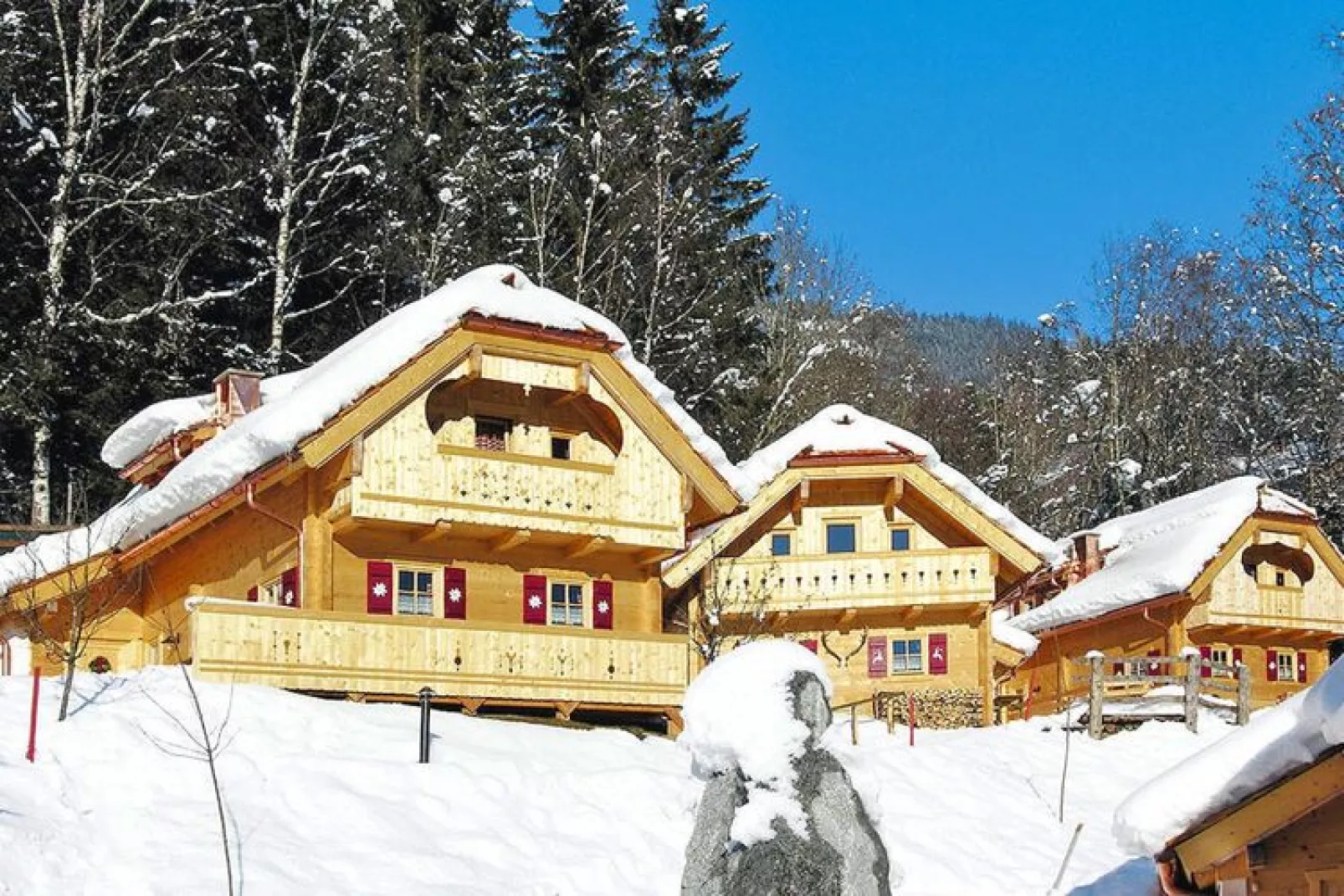 Naturdorf Oberkühnreit - Chalet Oberkühnreit-Exterior winter