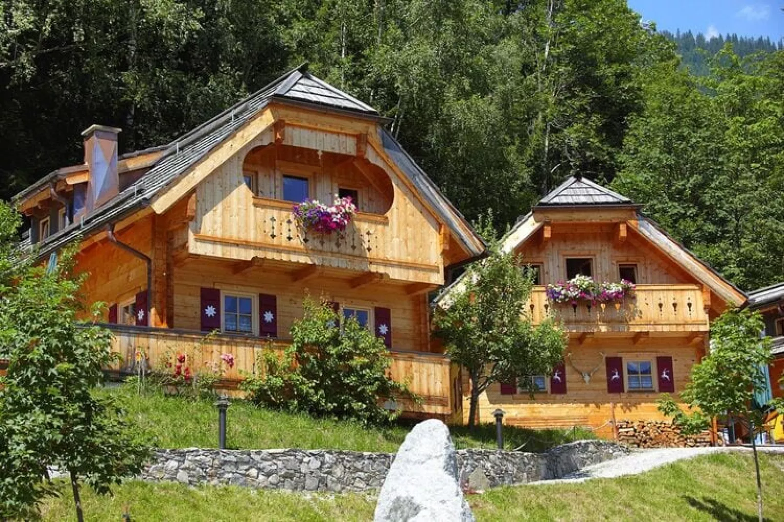 Naturdorf Oberkühnreit - Chalet Oberkühnreit-Exterior summer