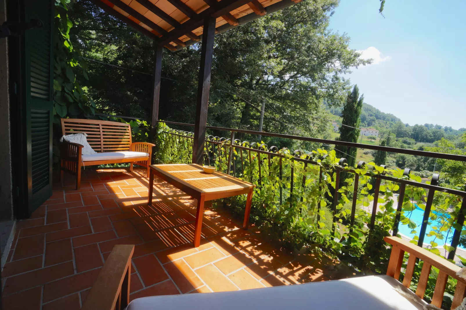 Santa Fiora-Terrace balcony