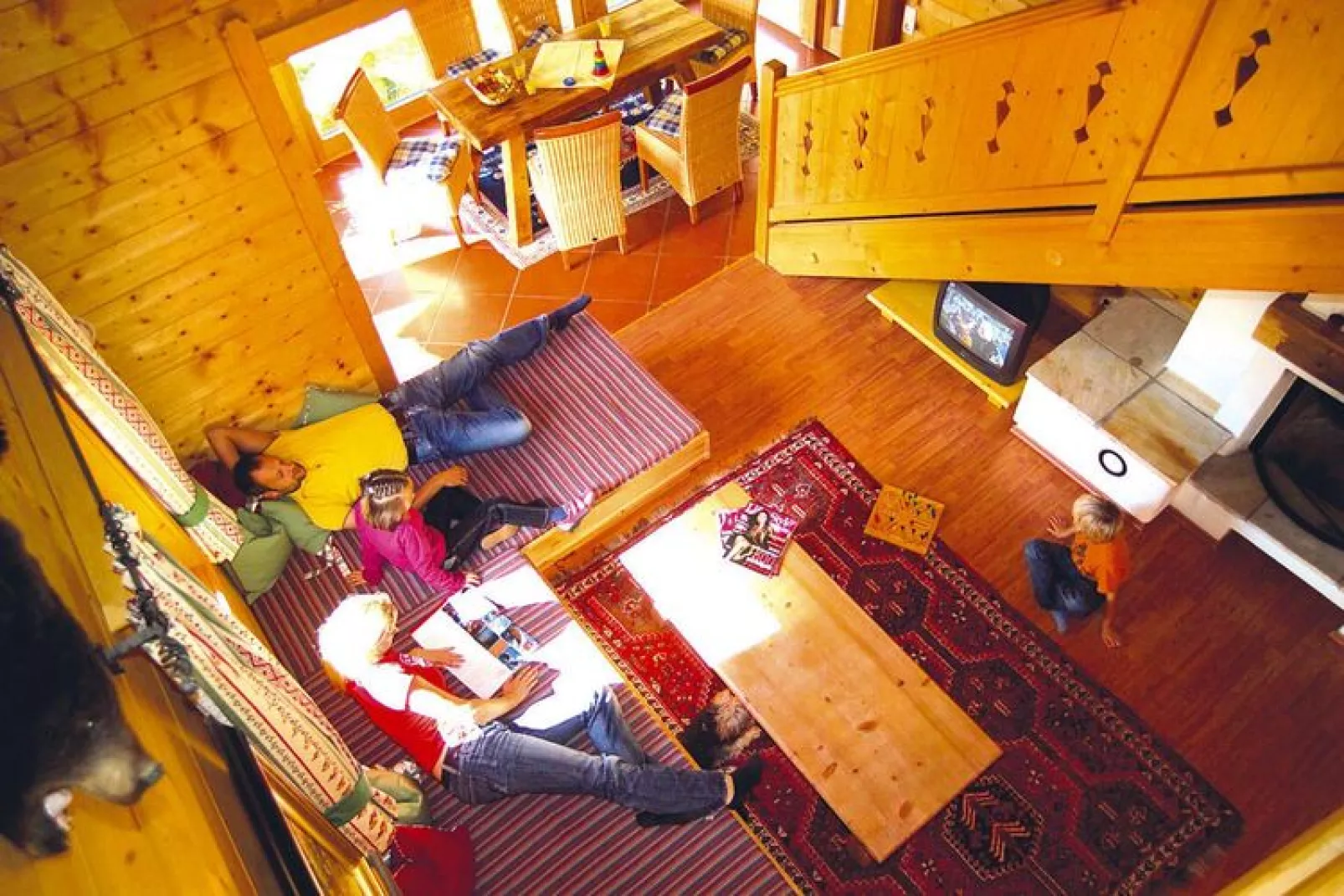 Naturdorf Oberkühnreit - Chalet Oberkühnreit-Living room