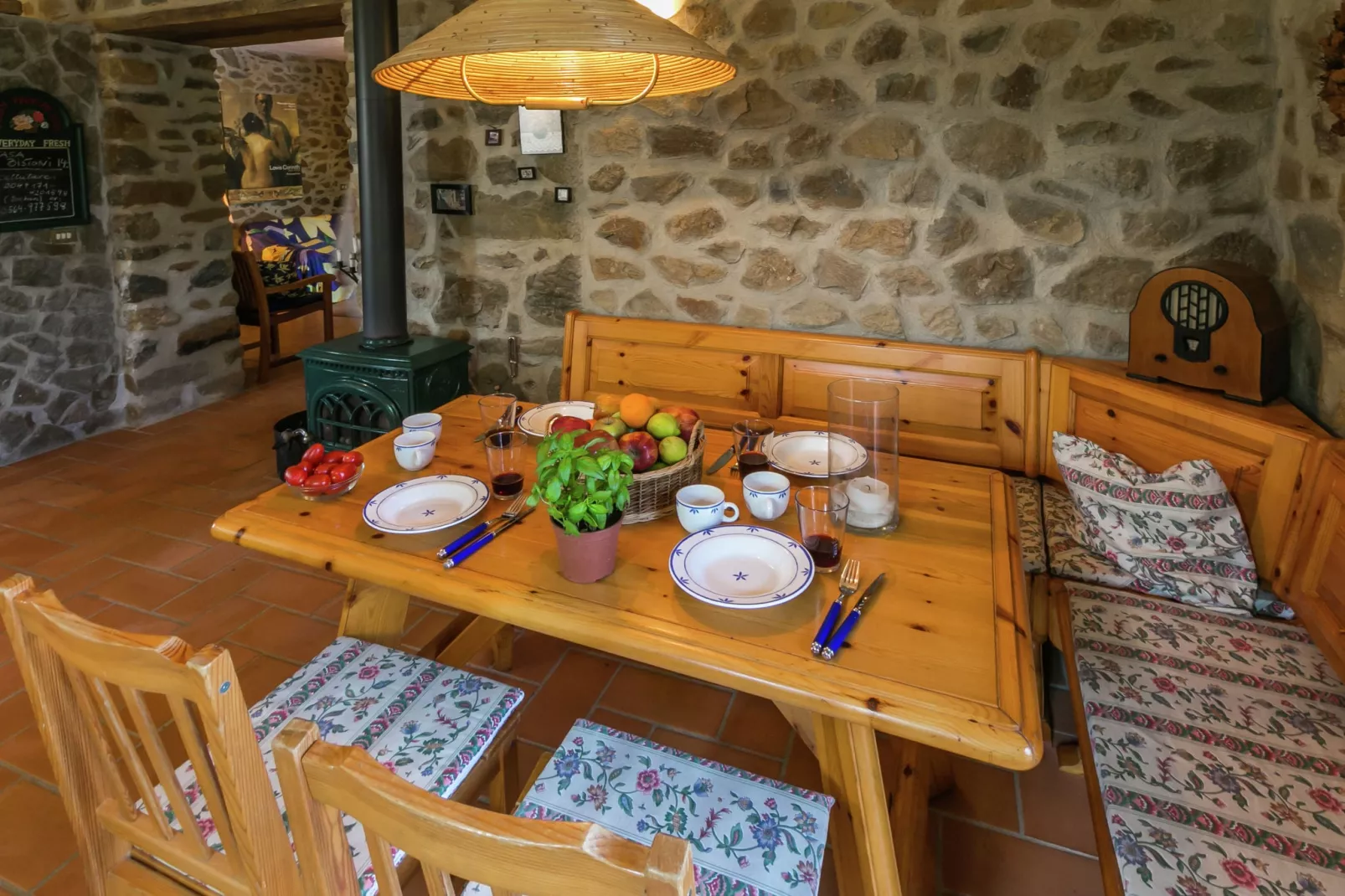 Santa Fiora-Dining room