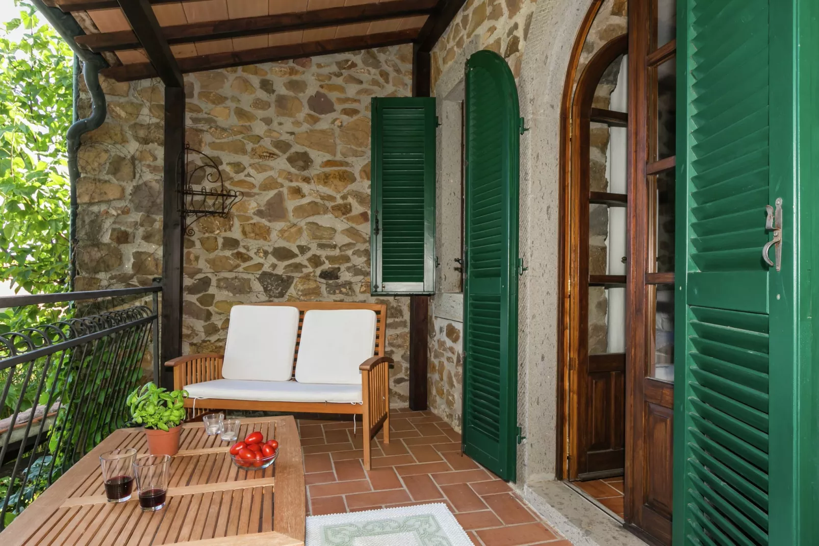 Santa Fiora-Terrace balcony