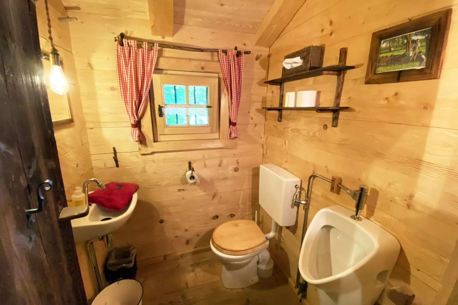 Almhütte-Badezimmer