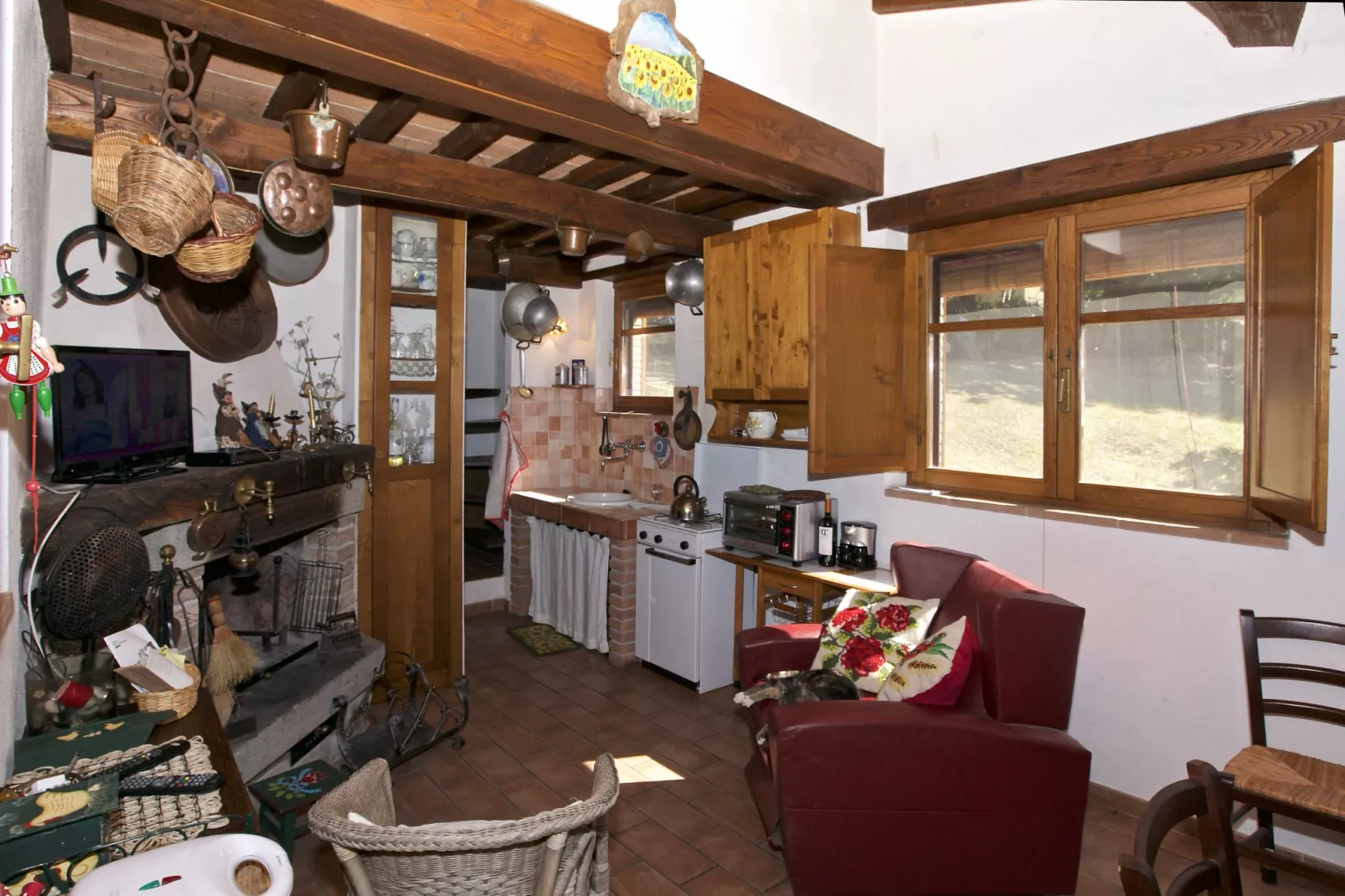 Baita del Por Azzolo-Living room