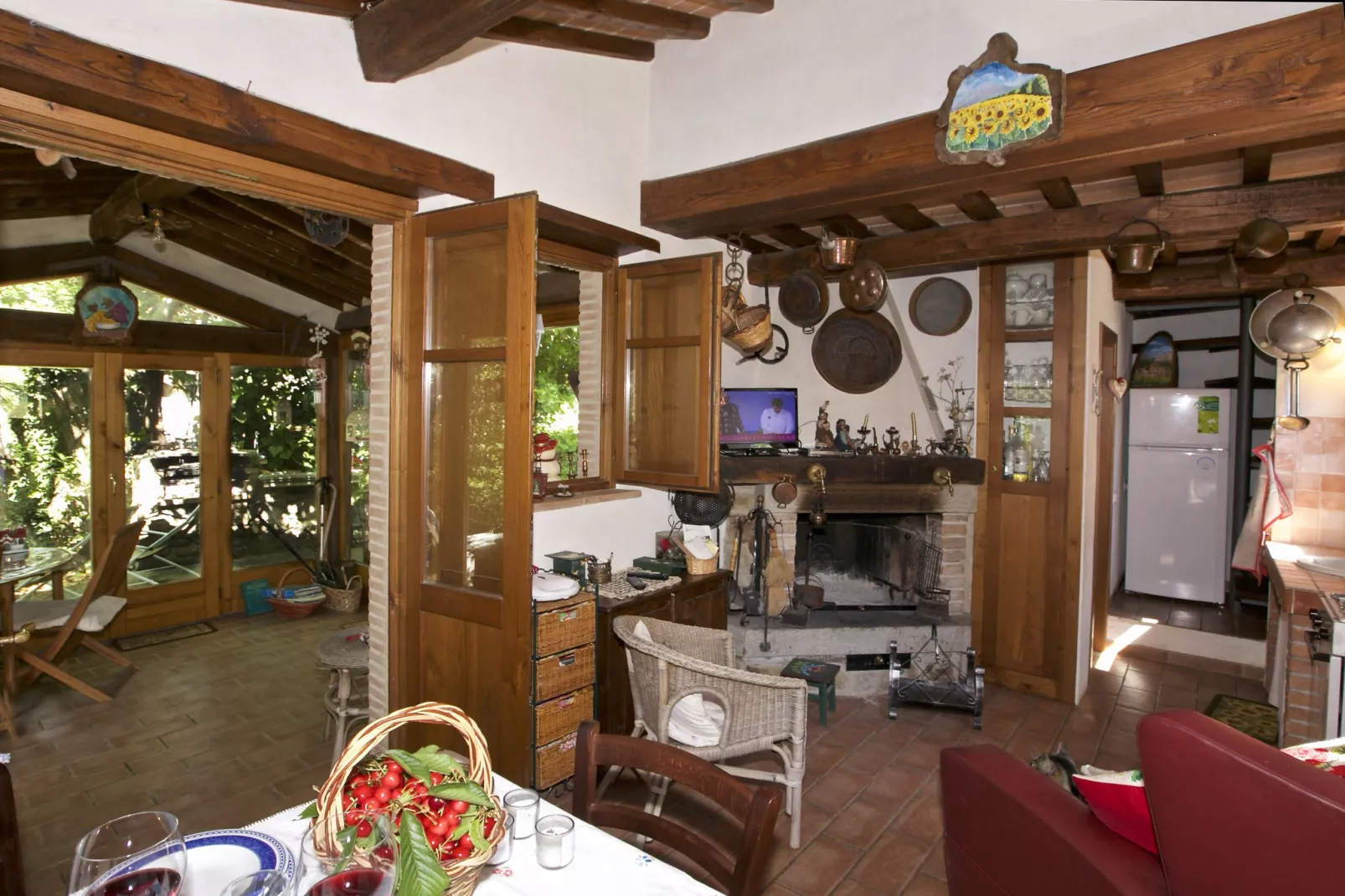 Baita del Por Azzolo-Living room