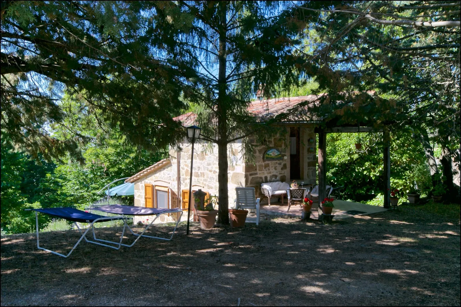 Baita del Por Azzolo-Terrace balcony