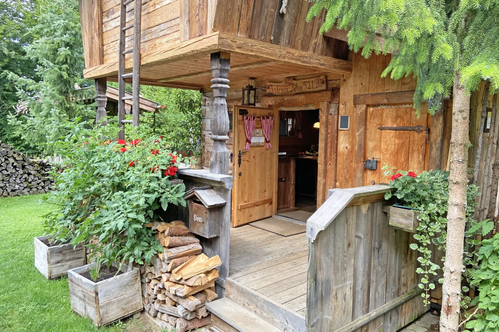 Almhütte-Extérieur été