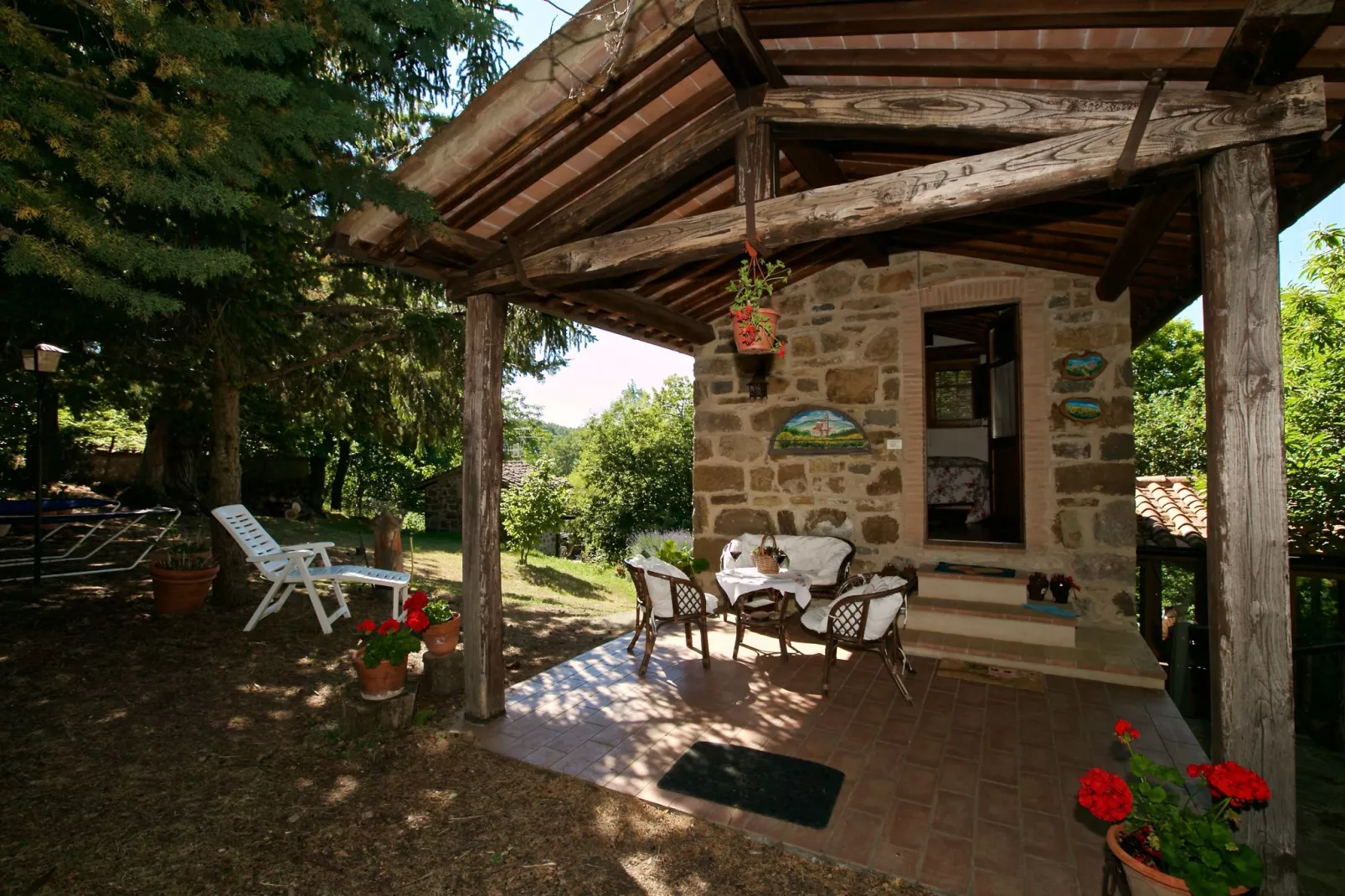 Baita del Por Azzolo-Terrace balcony
