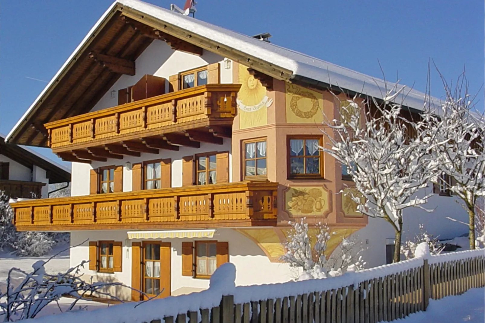 Im Pfaffenwinkel-Exterior in winter