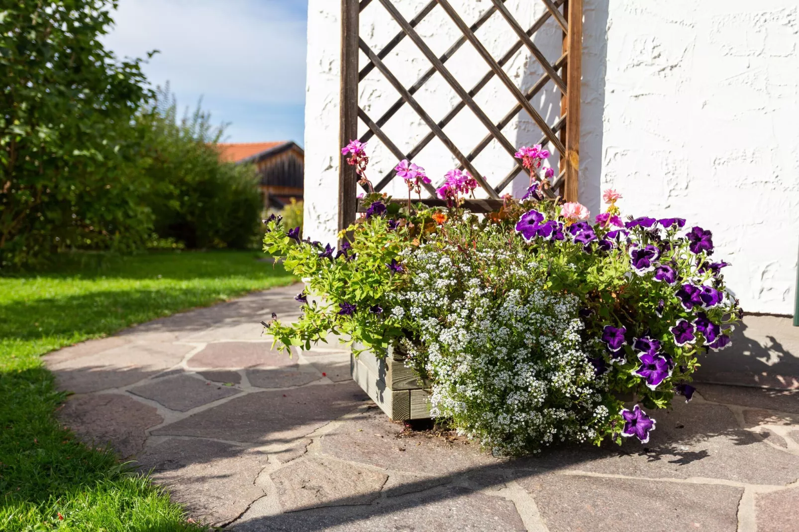 Trauchgau-Gardens summer