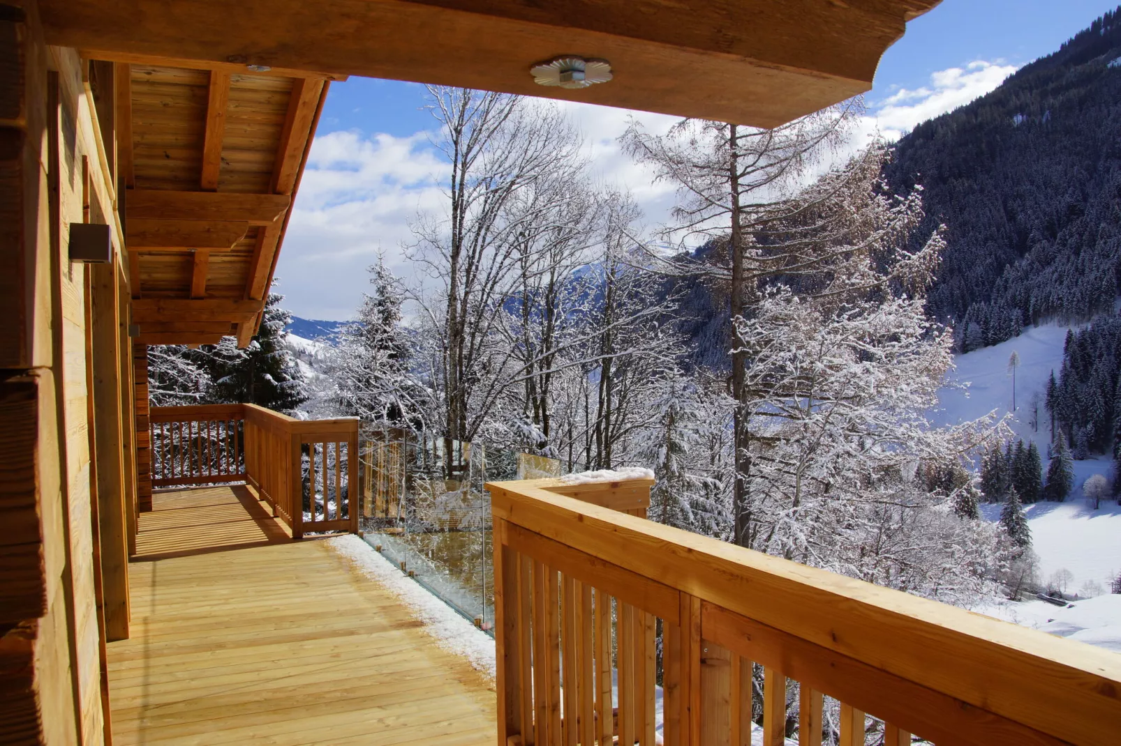 Chalet Glemmerl Mountain Lodge-Terrassenbalkon