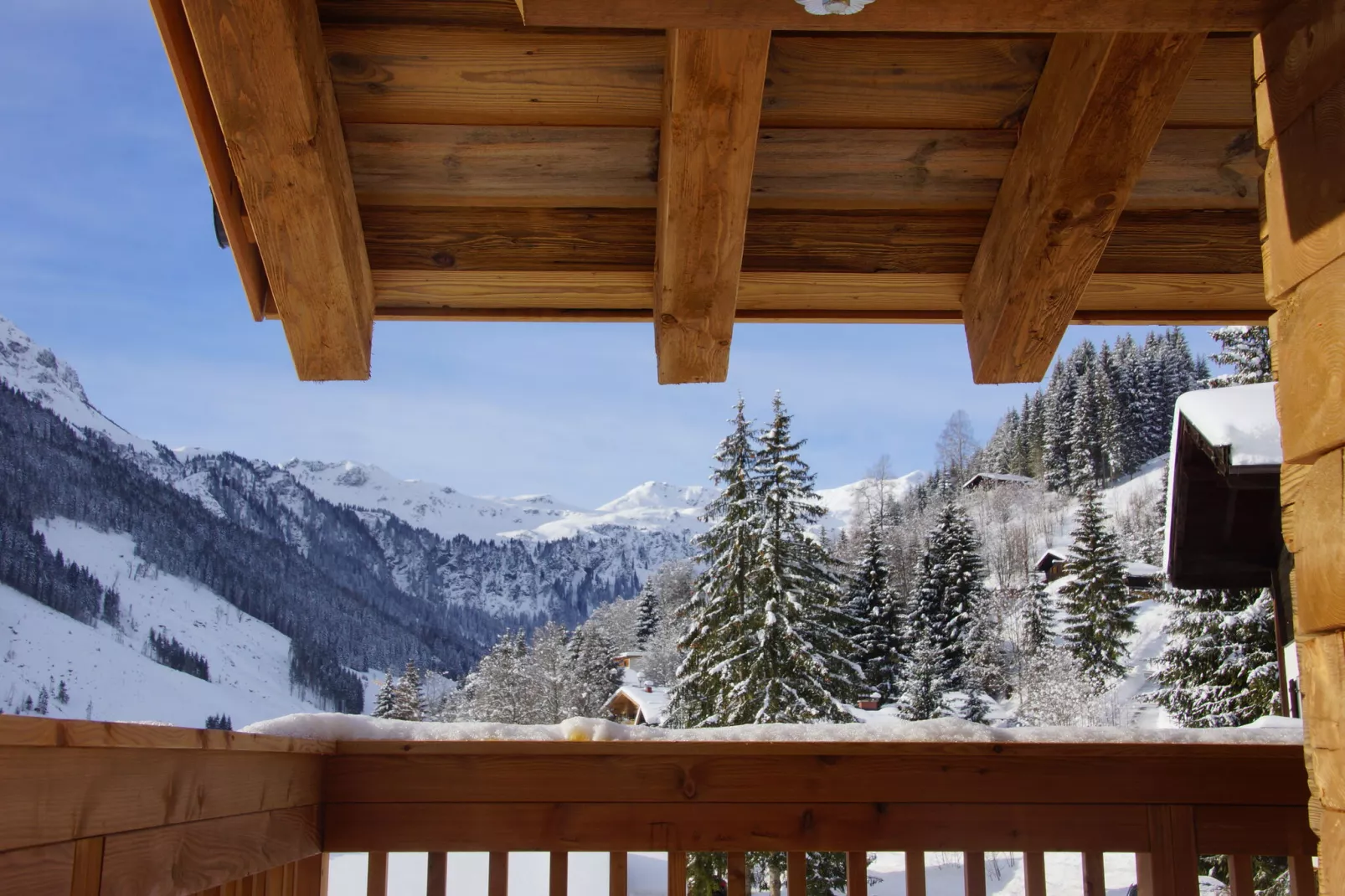 Chalet Glemmerl Mountain Lodge-Aussicht Winter
