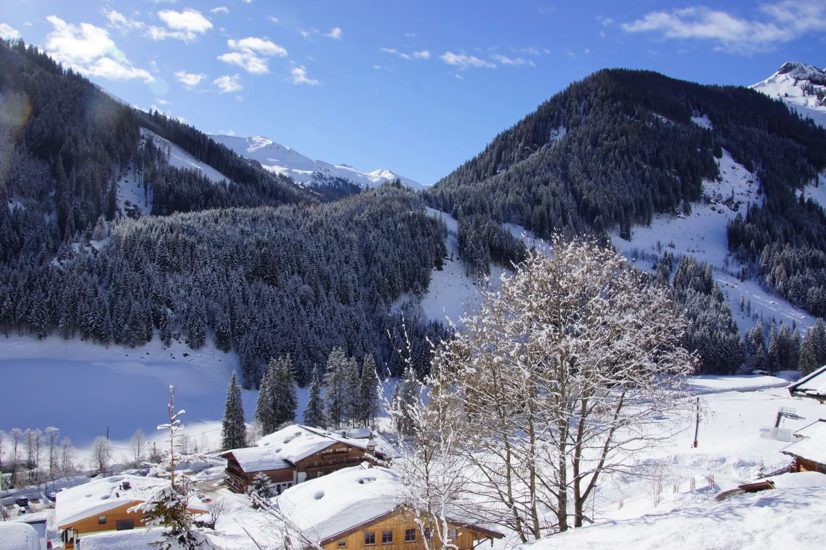 Chalet Glemmerl Mountain Lodge-Aussicht Winter