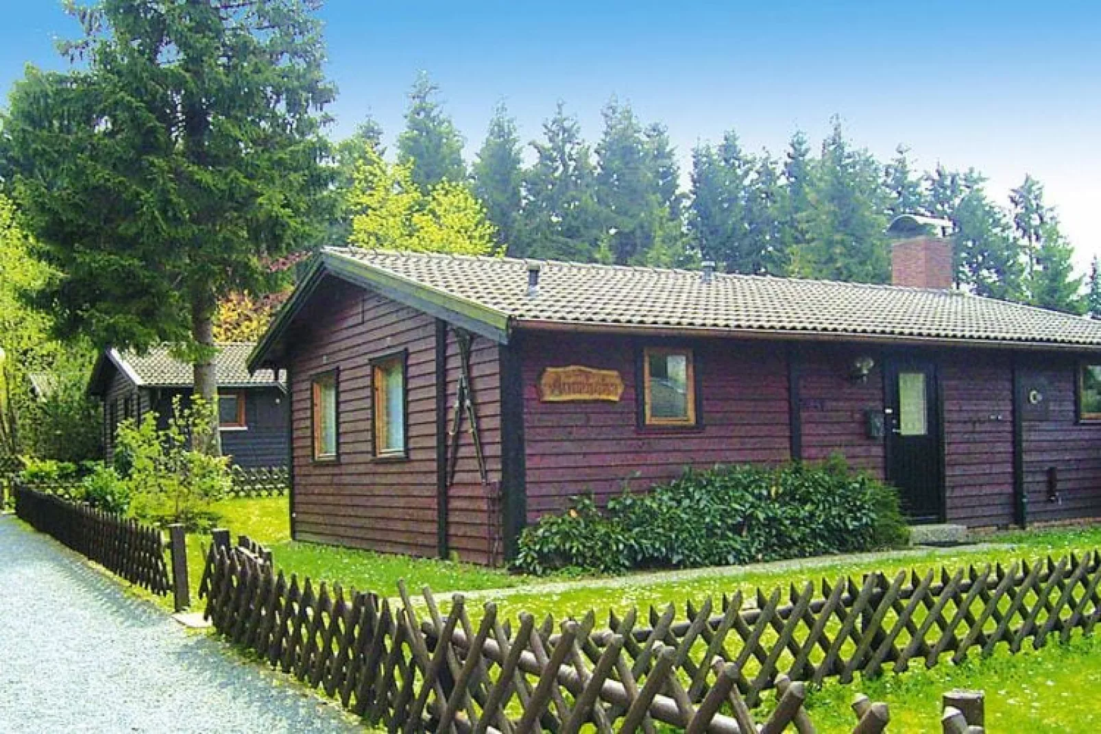Typ A -  Nurdachhaus - mit Haustier-Exterior summer