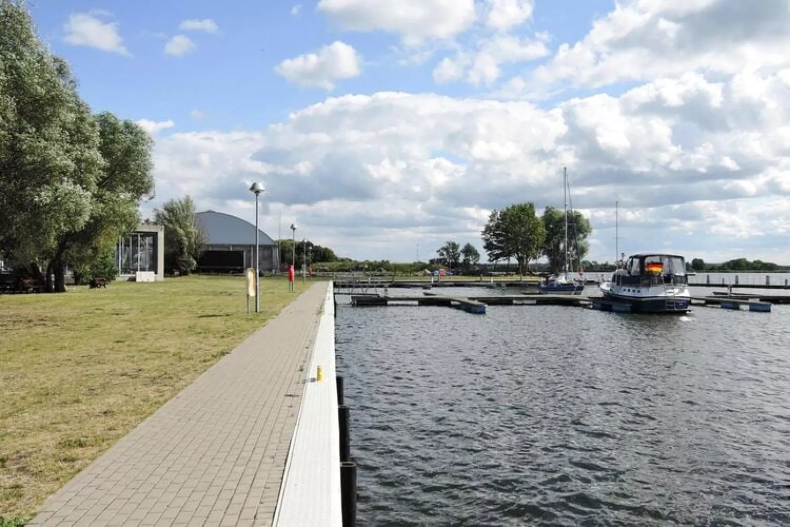 Semi-detached house in Stepnica DES-Water view