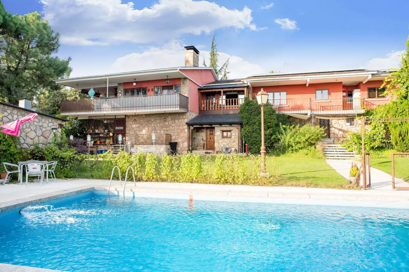 Gran jardín piscina y Spa - Galapagar II-Exterior summer