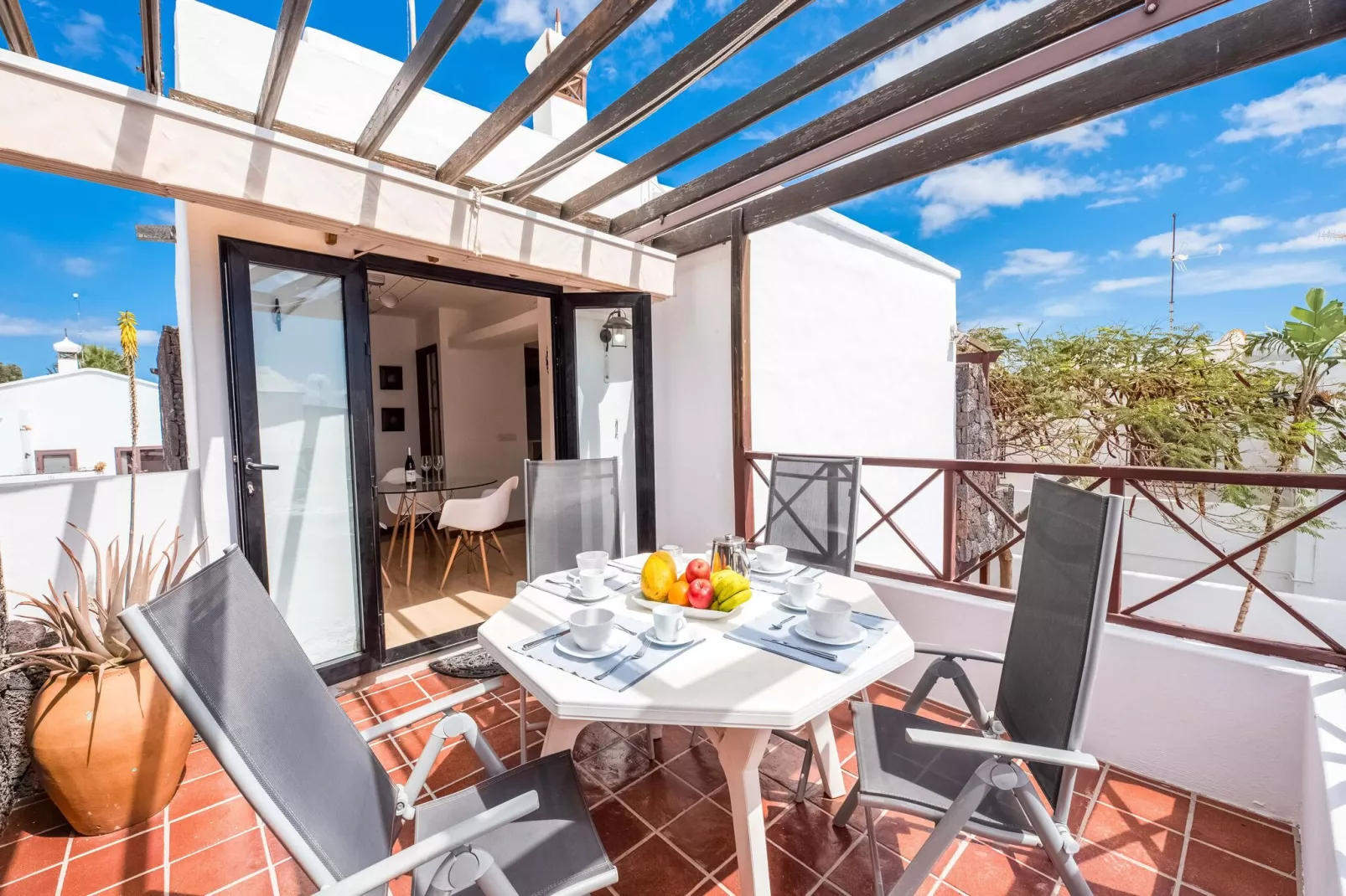 Villa Aloe-Terrassenbalkon