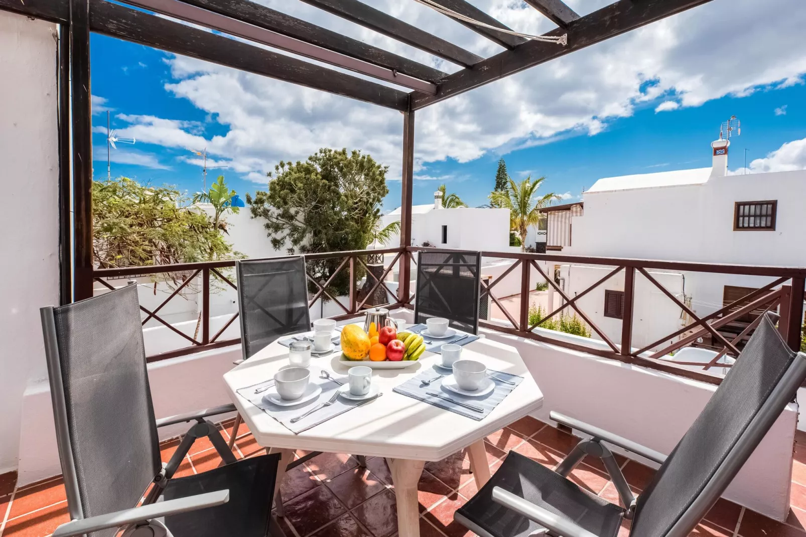 Villa Aloe-Terrassenbalkon