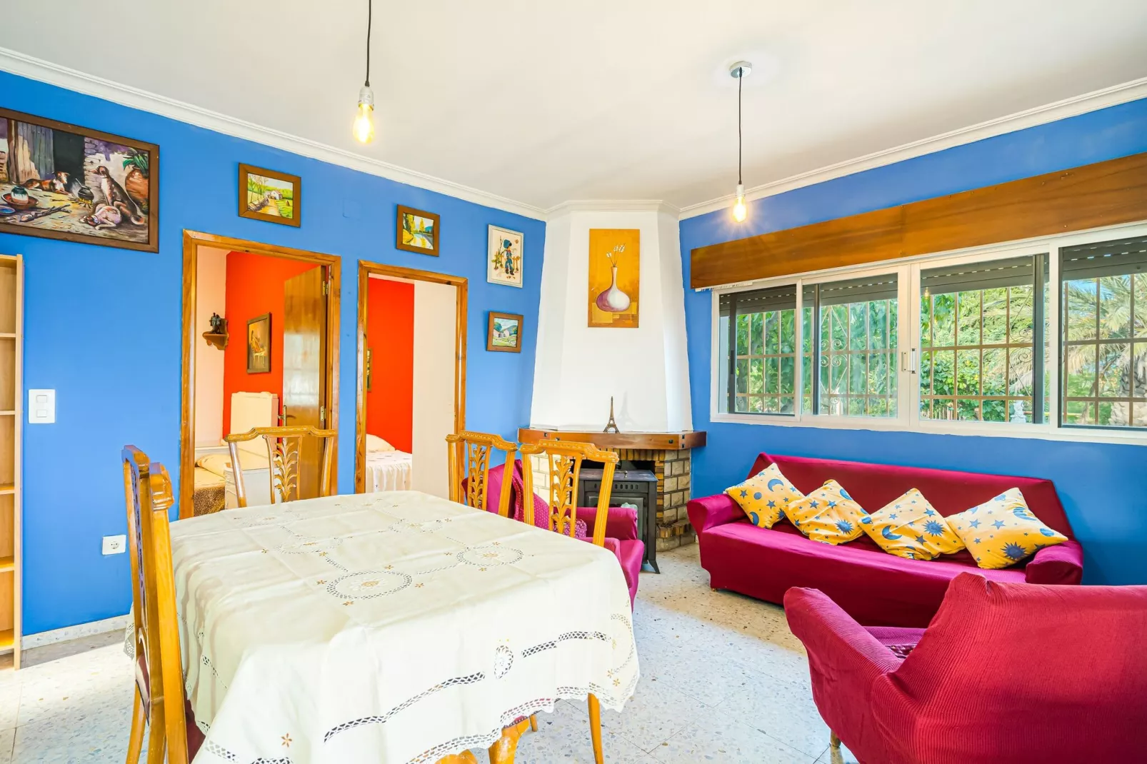 Villa Adelia-Living room
