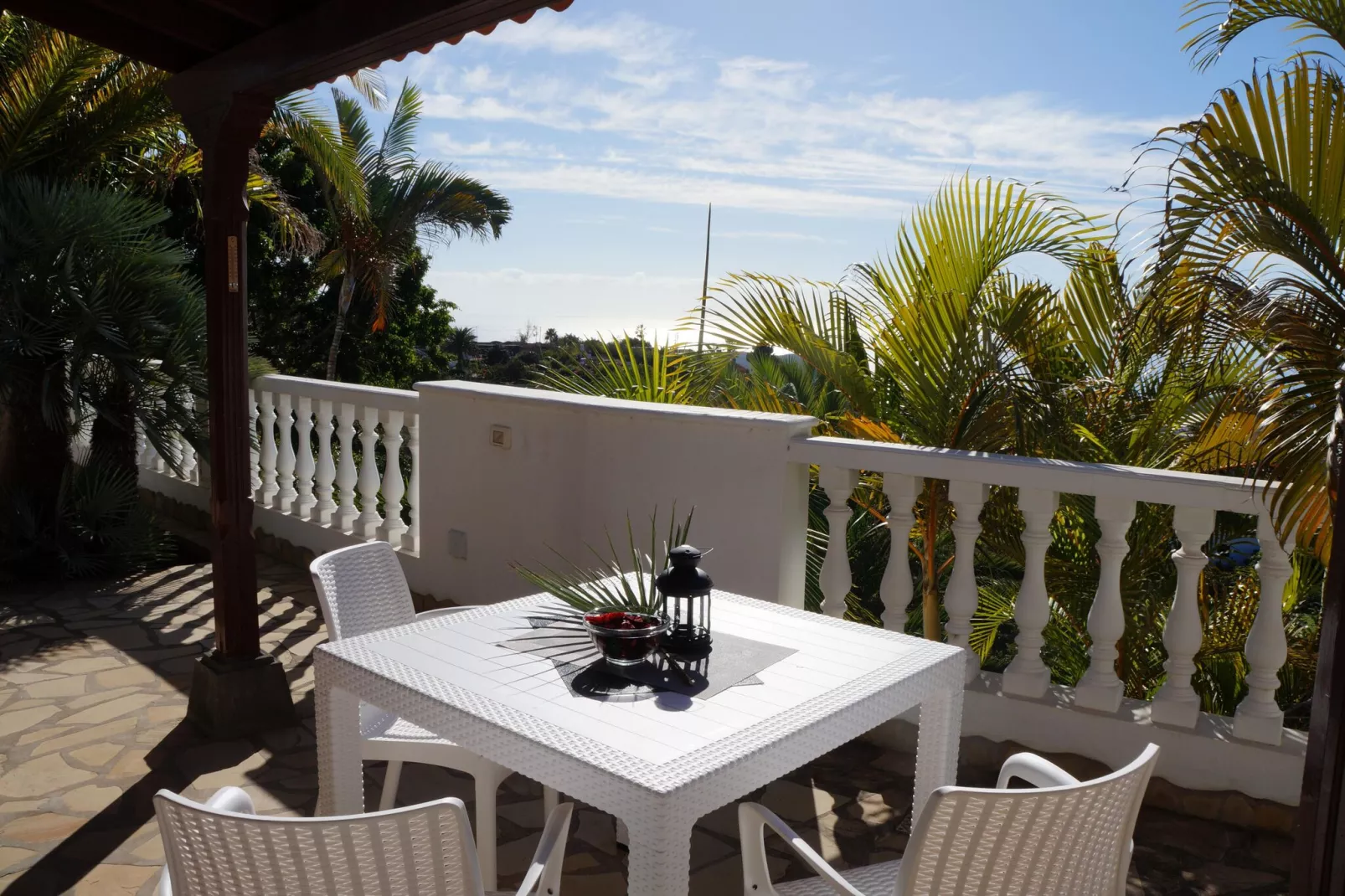 Chalet Casa de las Palmeras Typ 5-Außenbereich Sommer