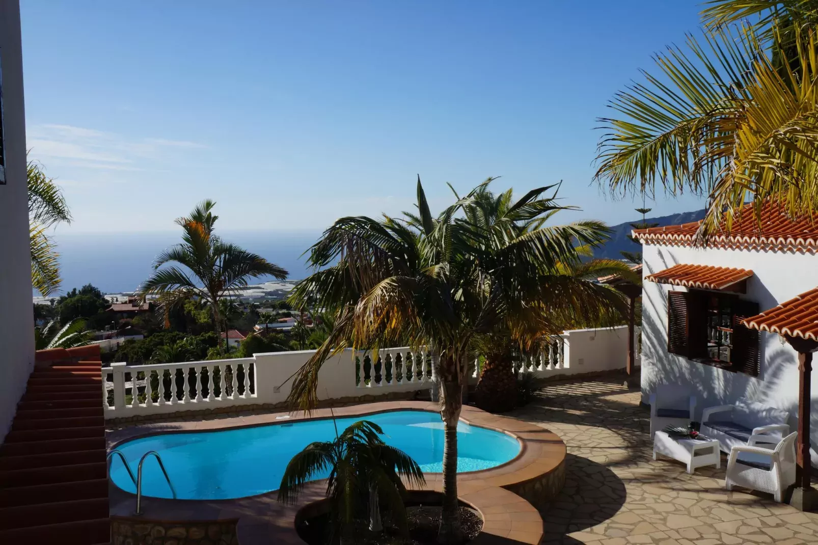 Chalet Casa de las Palmeras Typ 5-Schwimmbad