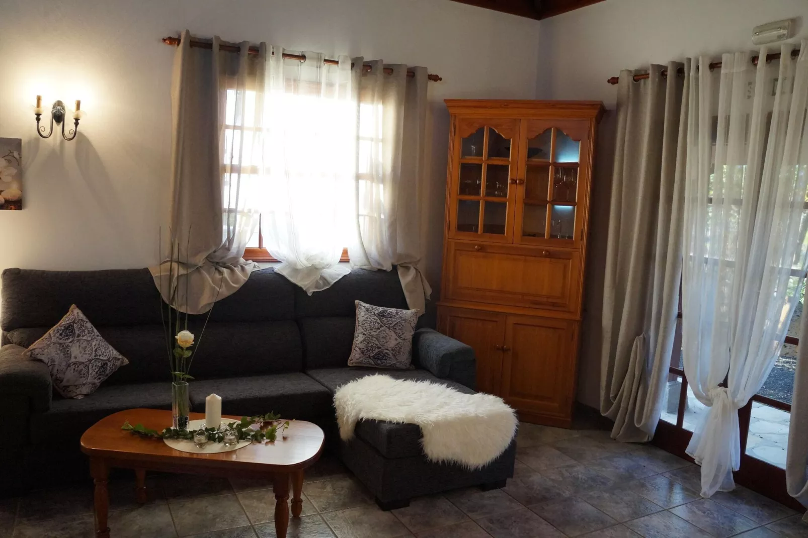 Chalet Casa de las Palmeras Typ 5-Wohnzimmer