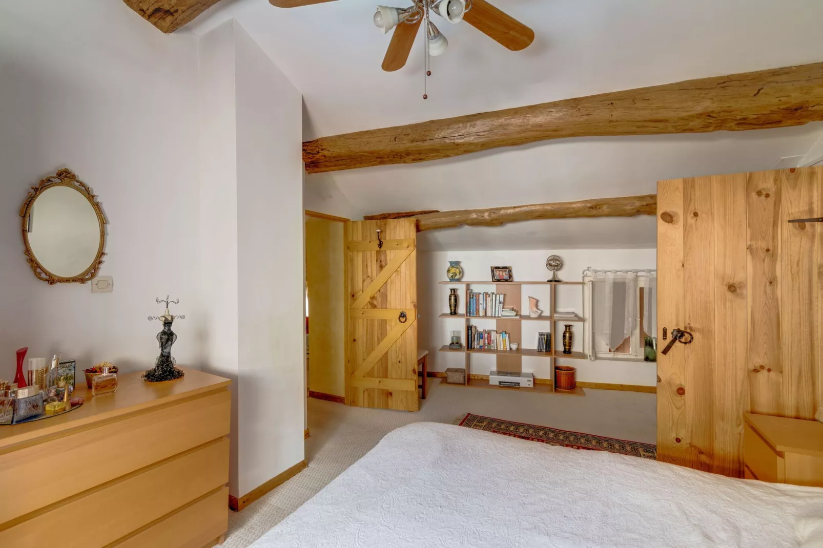 Holiday home with pool in Cuxac-Cabardès-Bedroom