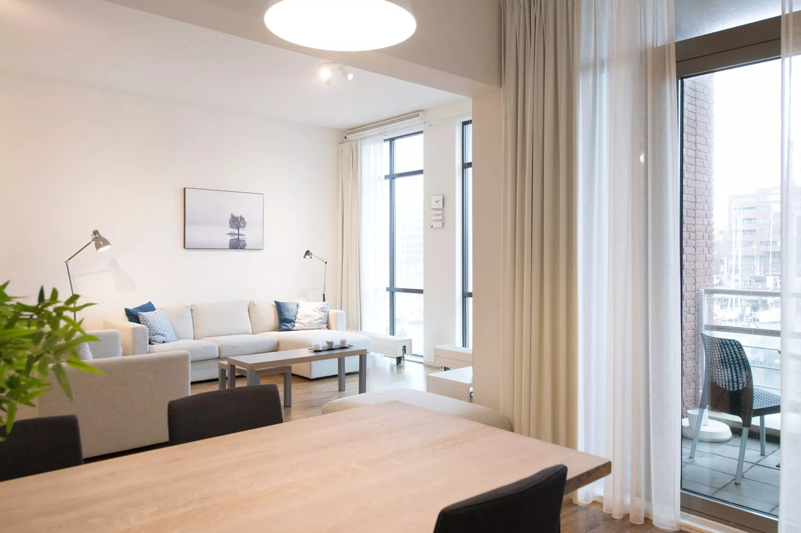 Scheveningen Harbour 54c-Living room