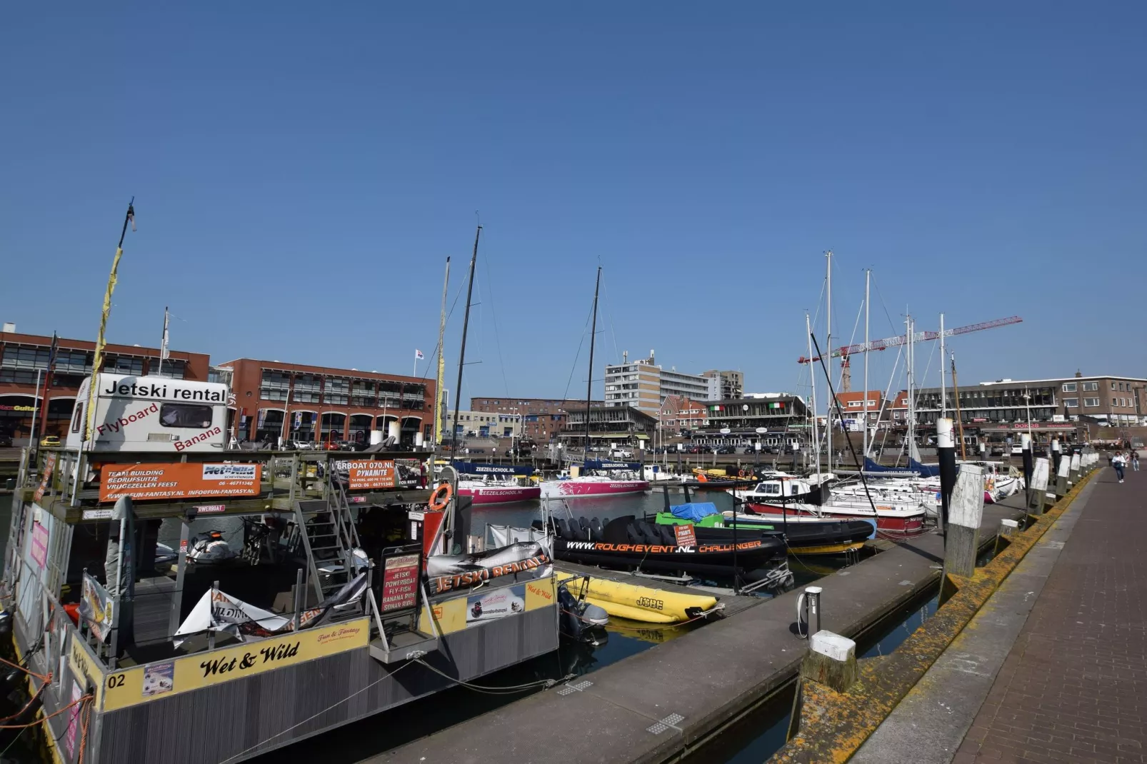 Scheveningen Harbour 66-Areas summer 1km